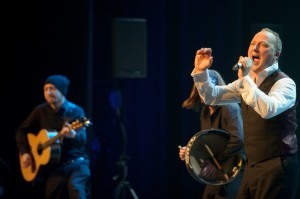 Celtic Rhythm Peter Corry En Deel Orkest Fotograaf Wim Lanser