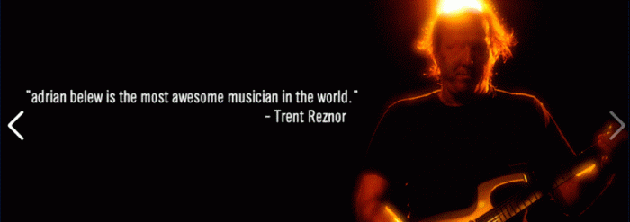 Ook Adrian Belew verlaat Nine Inch Nails