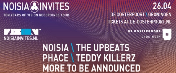 Eerste vier namen Noisia Invites bekend