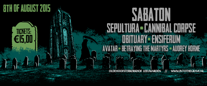 Line-up Into the Grave 2015 compleet met Obituary, Ensiferum en Betraying the Martyrs