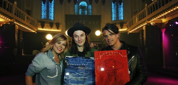 James Bay ontvangt twee keer platina James Bay