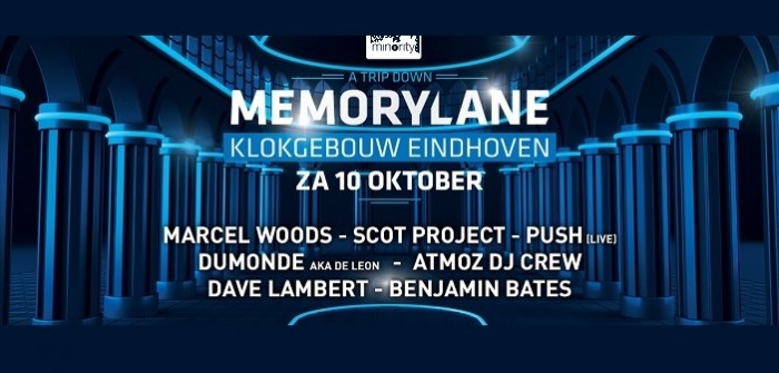 Memorylane met internationale line-up naar het Klokgebouw Memorylane