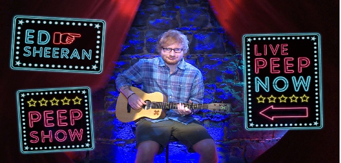 ed sheeran peepshow