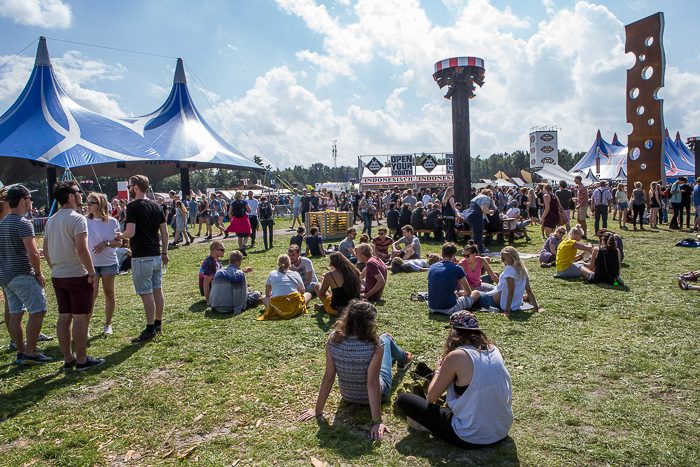 Eric van Eerdenburg met traditionele rondleiding op Lowlands