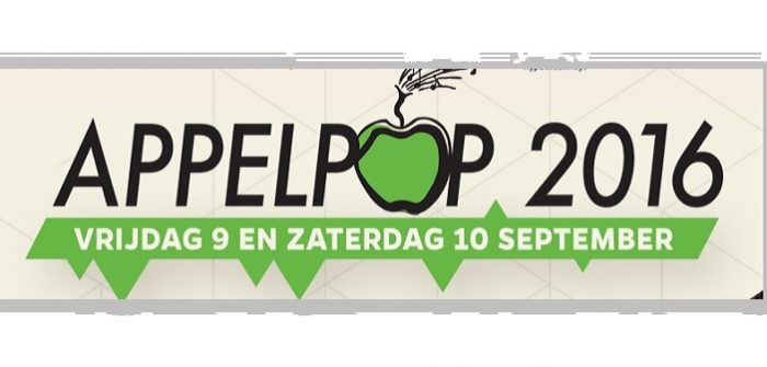 Concerttip zaterdag 10 september: Appelpop in Tiel Appelpop 2016