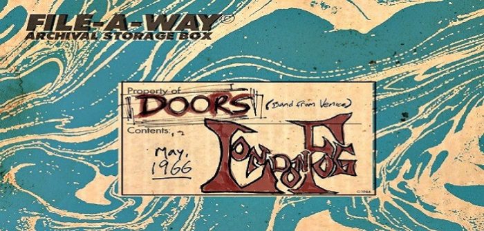 Nieuw album The Doors; ‘London Fog 1966’ The Doors