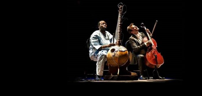 Ballaké Sissoko en Vincent Segal op 7 februari in het Concertgebouw Amsterdam Ballaké Sissoko en Vincent Segal