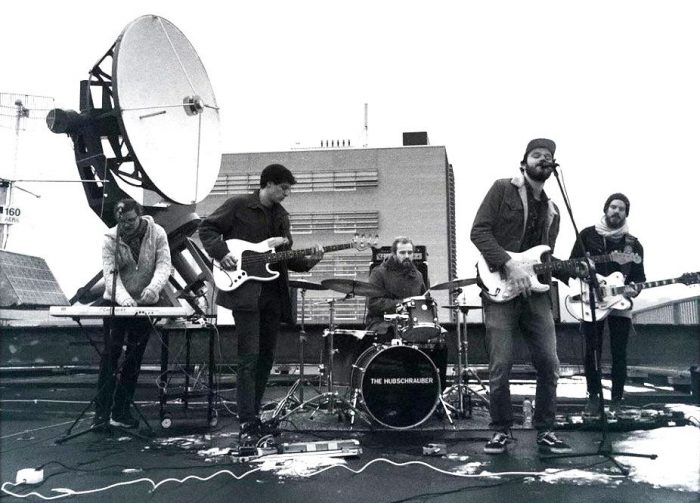 Debuutalbum The Hubschrauber met raket naar de maan