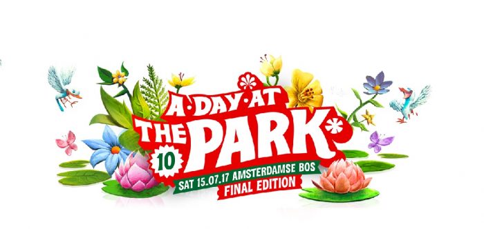 Complete line-up A Day At The Park compleet A Day At The Park