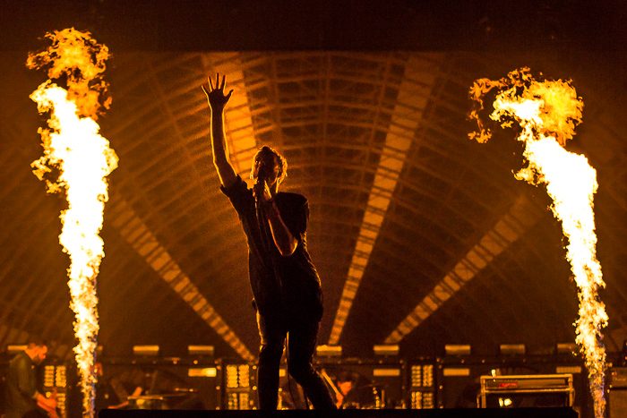 Editors in maart 2018 naar Ziggo Dome Editors