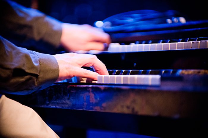 Orgel Vreten liet De Bosuil op het podium meeproeven Orgel Vreten