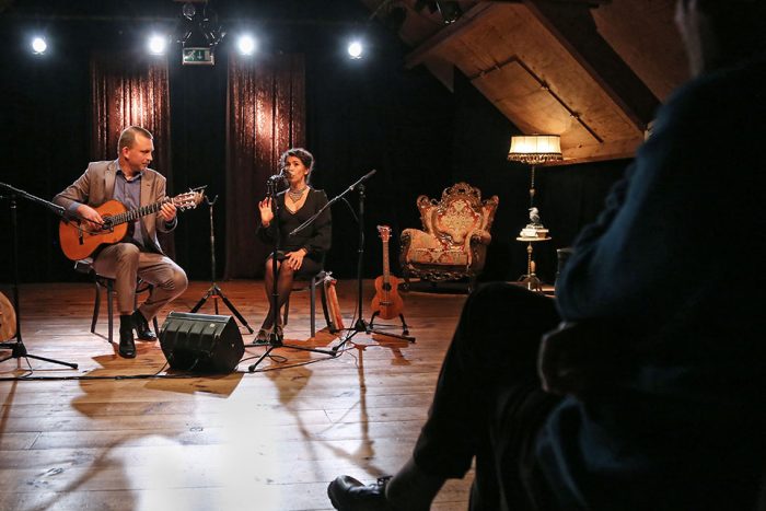 Magda Mendes & Ward Veenstra in Huistheater De Steenakker in Haps