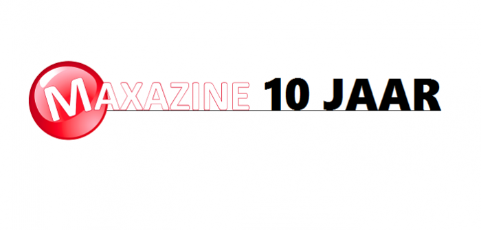 Maxazine bestaat 10 jaar! Maxazine 10 jaar Header logo