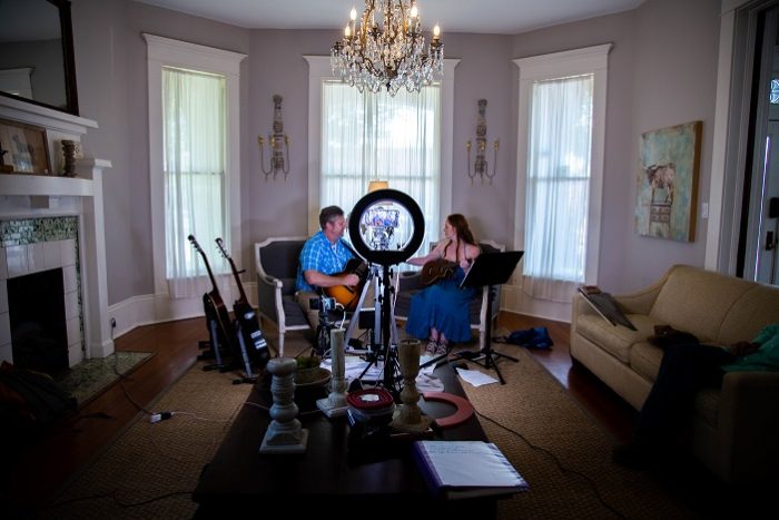 De Forsyths missen het publiek Guy & Jeska Forsyth