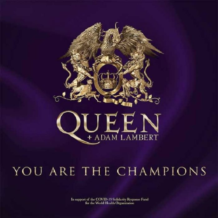 Queen en Adam Lambert passen classic aan: ‘You Are The Champions’ Queen