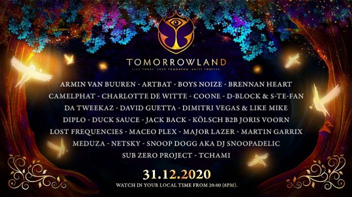 Exclusieve preview Martin Garrix op Tomorrowland 31.12.2020 Tomorrowland