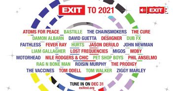 The Chainsmokers, Lost Frequencies en meer voor EXIT TO 2021 EXIT TO 2021
