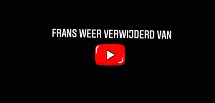 Lange Frans verliest opnieuw Youtube-account Lange Frans