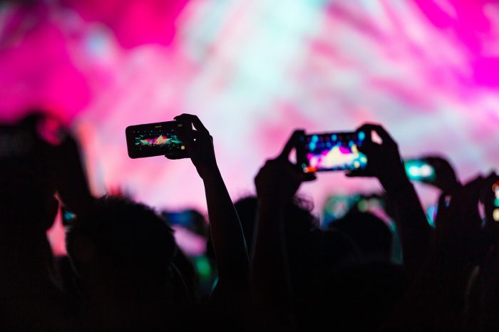 Telefoon accessoires voor de beste muziekkwaliteit concert camera telefoon gsm