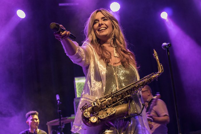 Candy Dulfer Foto (c) Eric Bleize