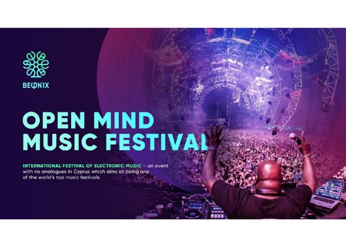 Boek je ticket voor de eerste editie van BEON1X Open Mind Music Festival: open lucht aan de kust van Cyprus