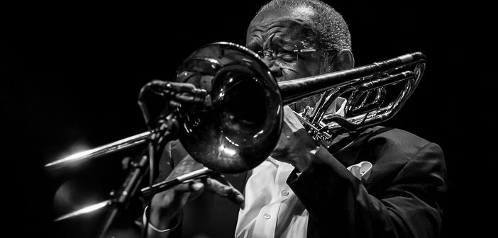 Fred Wesley and the JB’s geven ware funkles in de Effenaar