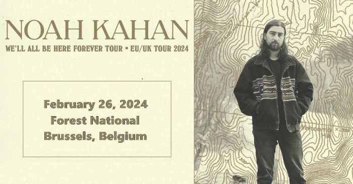 Noah Kahan naar Vorst Nationaal