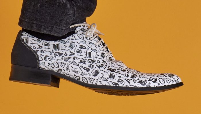 Win een paar muzikale schoenen en een riem van Lureaux
