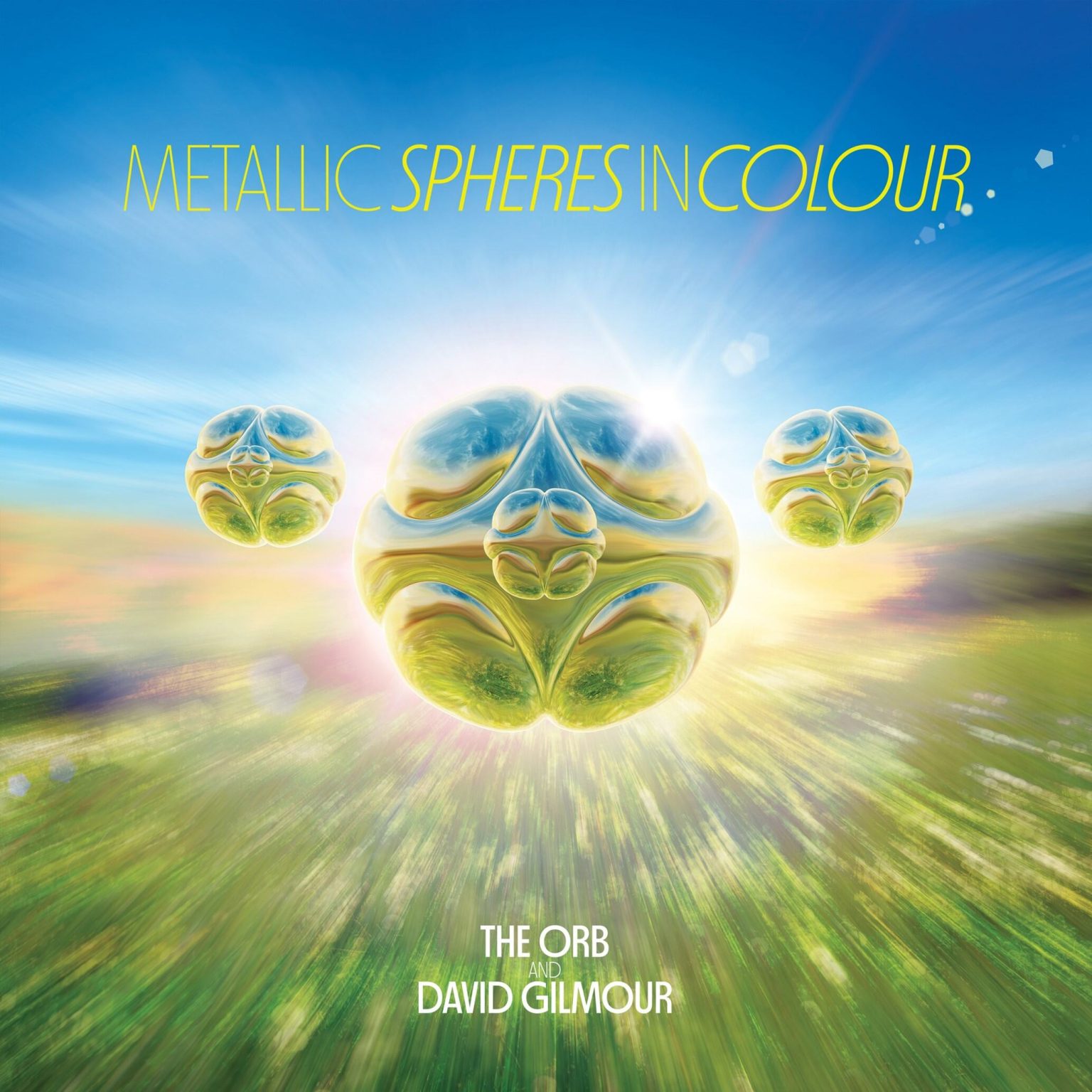 The Orb & David Gilmour – Metallic Spheres in Colour