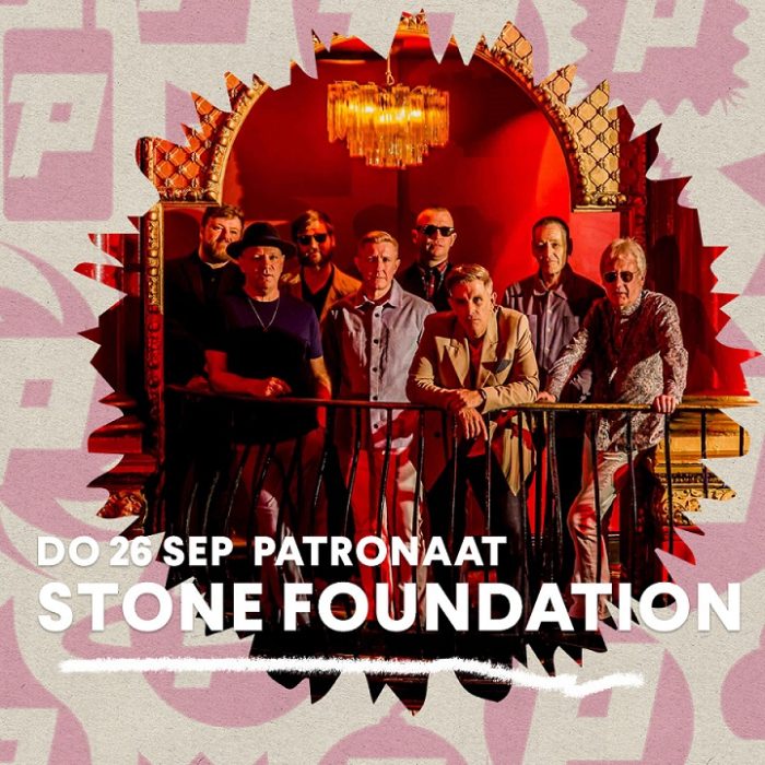 Stone Foundation voor een concert naar Nederland