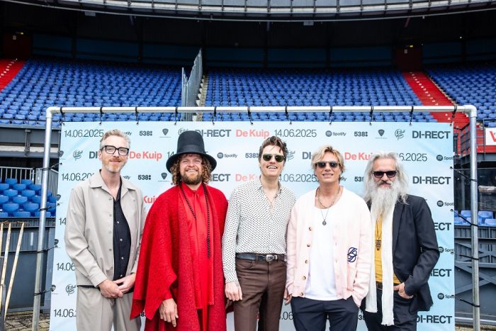 DI-RECT kondigt Kuip-concert en pop-up store aan