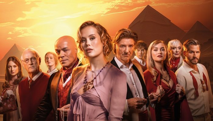 Op zoek naar de moordenaar voordat het schip de haven bereikt in Murder on the Nile