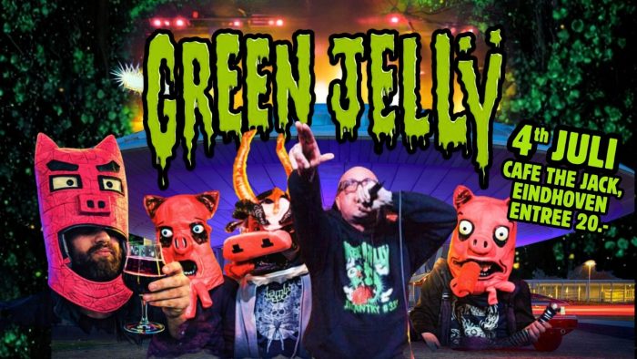 Green Jellÿ komt naar Café The Jack
